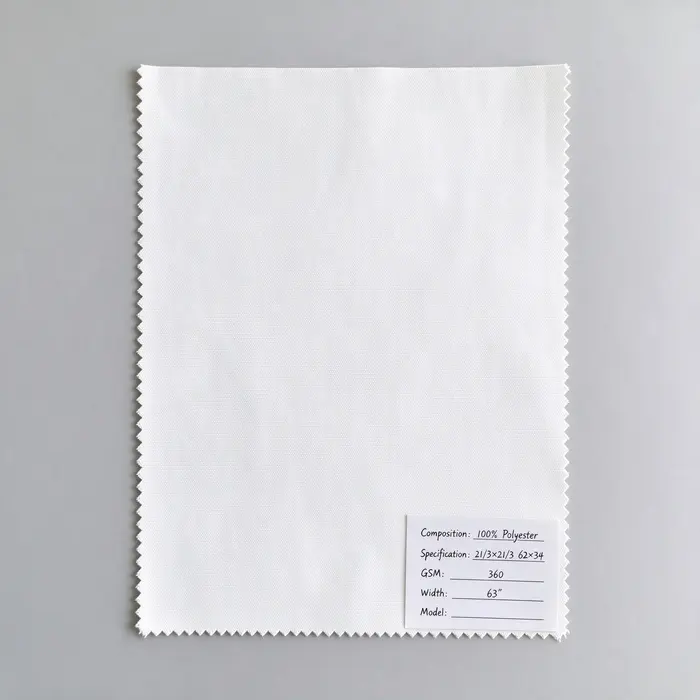 100% Polyester 360gsm 63" 100 canvas fabric
