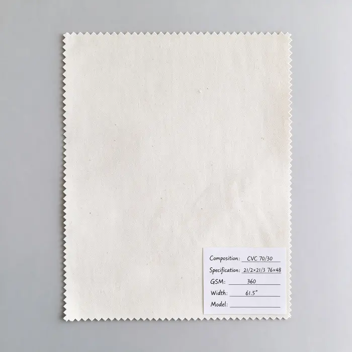 CVC 70/30 360gsm 61.5" canvas fabric
