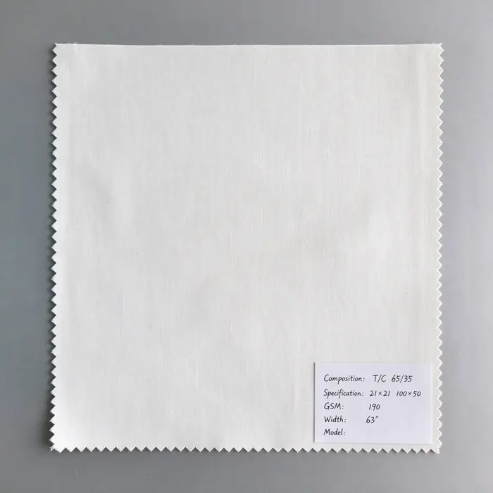 T/C 65/35 190gsm 63" canvas fabric