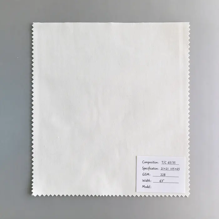 T/C 65/35 228gsm 63" canvas fabric