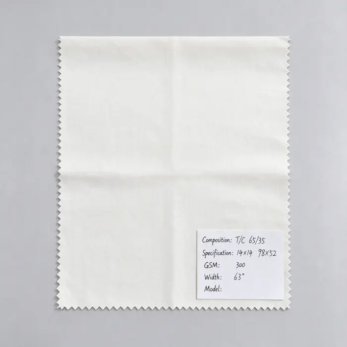 T/C 65/35 300gsm 63" canvas fabric