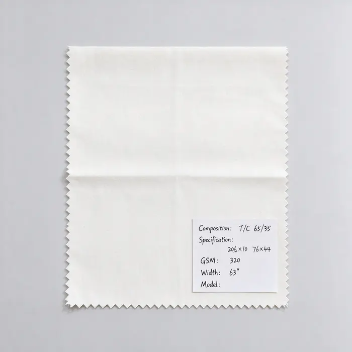 T/C 65/35 320gsm 63" 20210 canvas fabric
