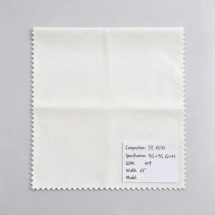 T/C 65/35 409gsm 63" canvas fabric