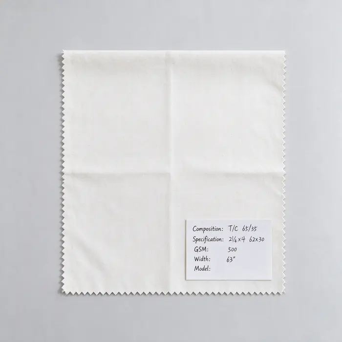 T/C 65/35 500gsm 63" canvas fabric