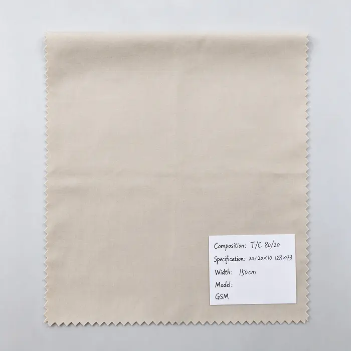 T/C 80/20 150 cm canvas fabric