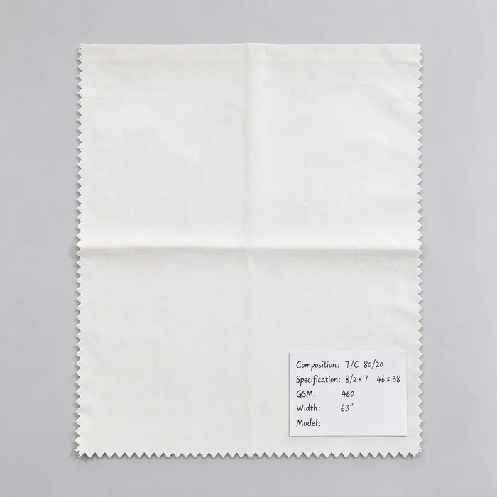T/C 80/20 460gsm 63" 827 canvas fabric