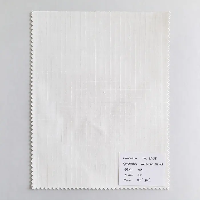 T/C 65/35 308gsm 63" 1616142 canvas fabric