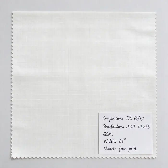 T/C 65/35 63" canvas fabric