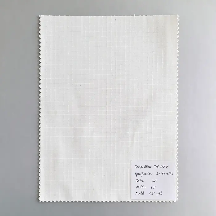 T/C 65/35 265gsm 63" 1616163 canvas fabric
