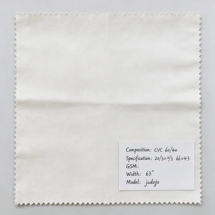 CVC 60/40 63" canvas fabric