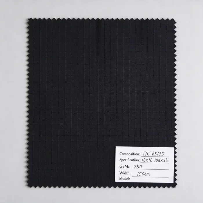 T/C 65/35 250gsm 150 cm 1216 canvas fabric