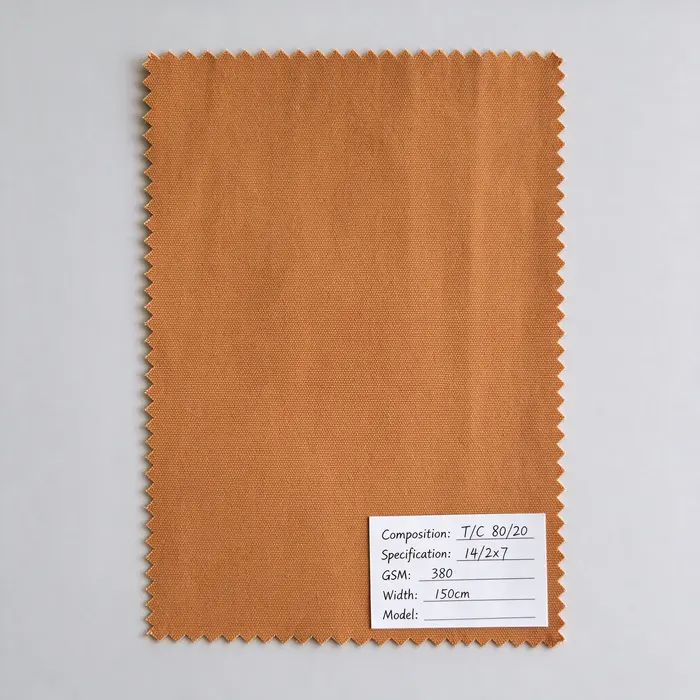 T/C 80/20 380gsm 150 cm canvas fabric