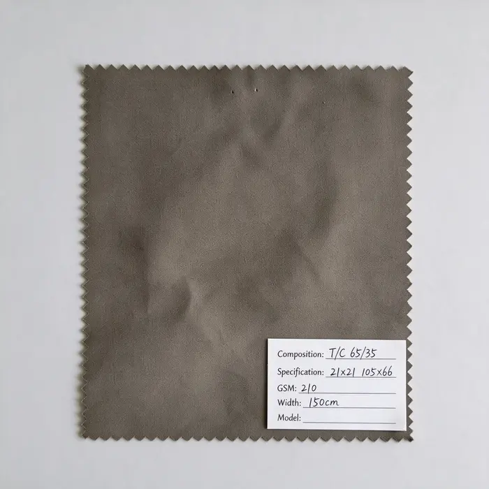 T/C 65/35 210gsm 150 cm canvas fabric