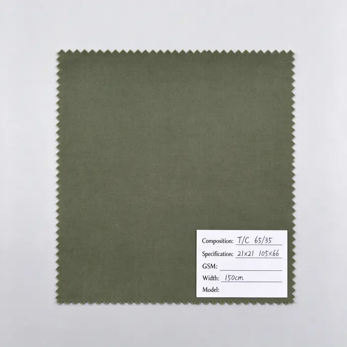 T/C 65/35 150 cm canvas fabric