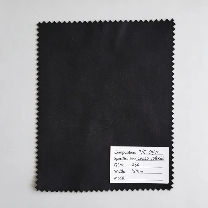 T/C 80/20 230gsm 150 cm canvas fabric