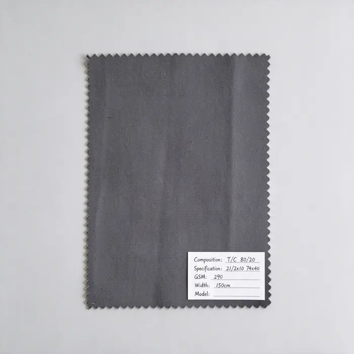 T/C 80/20 290gsm 150 cm canvas fabric