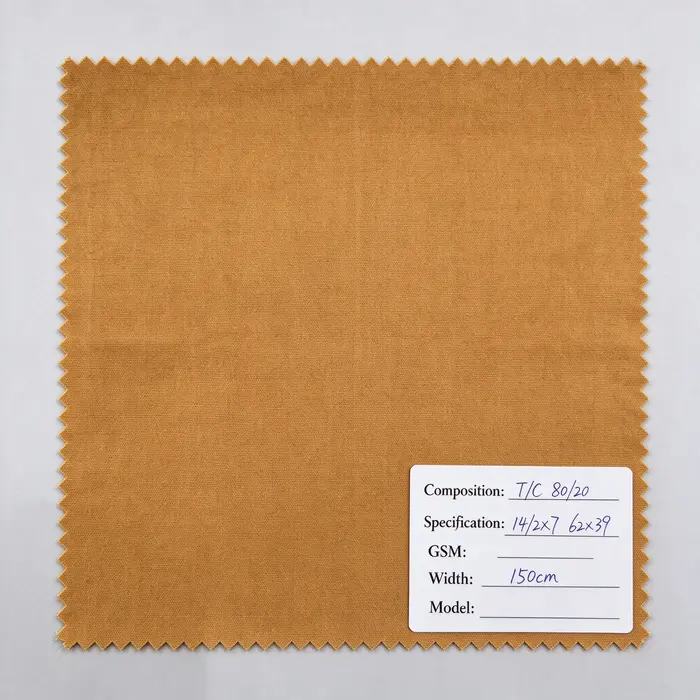 T/C 80/20 150 cm canvas fabric