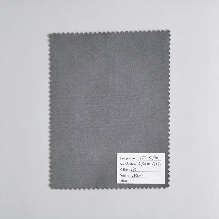 T/C 80/20 290gsm 150 cm canvas fabric