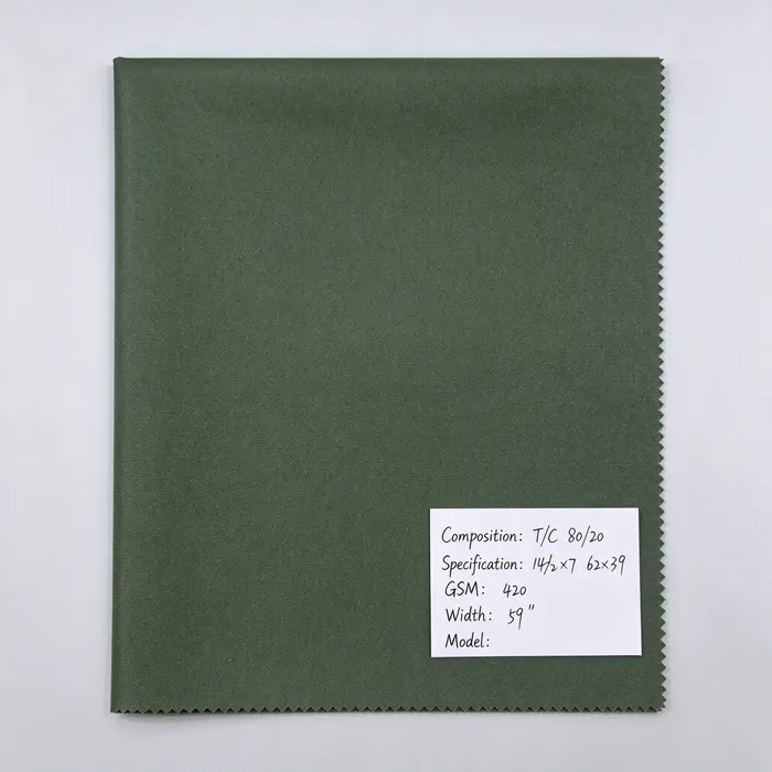 T/C 80/20 1427 canvas fabric