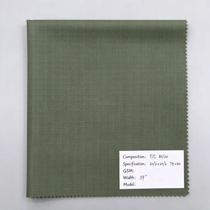 T/C 80/20 202202 canvas fabric