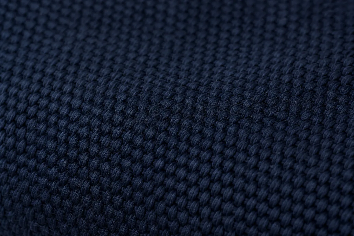 10oz Solid Dyed Cotton Canvas — Navy Blue Pre-Shrunk - 2